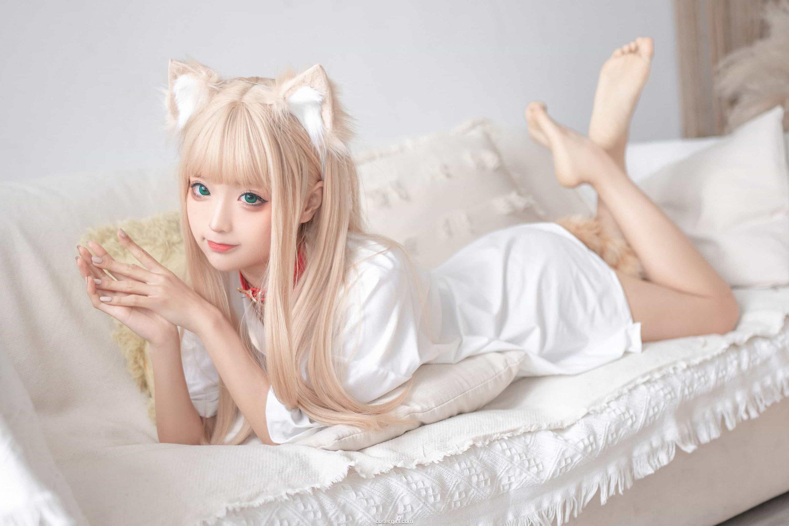 图片[1]-蠢沫沫 黄豆粉 美女写真图片欣赏 - coser福利社-coser福利社