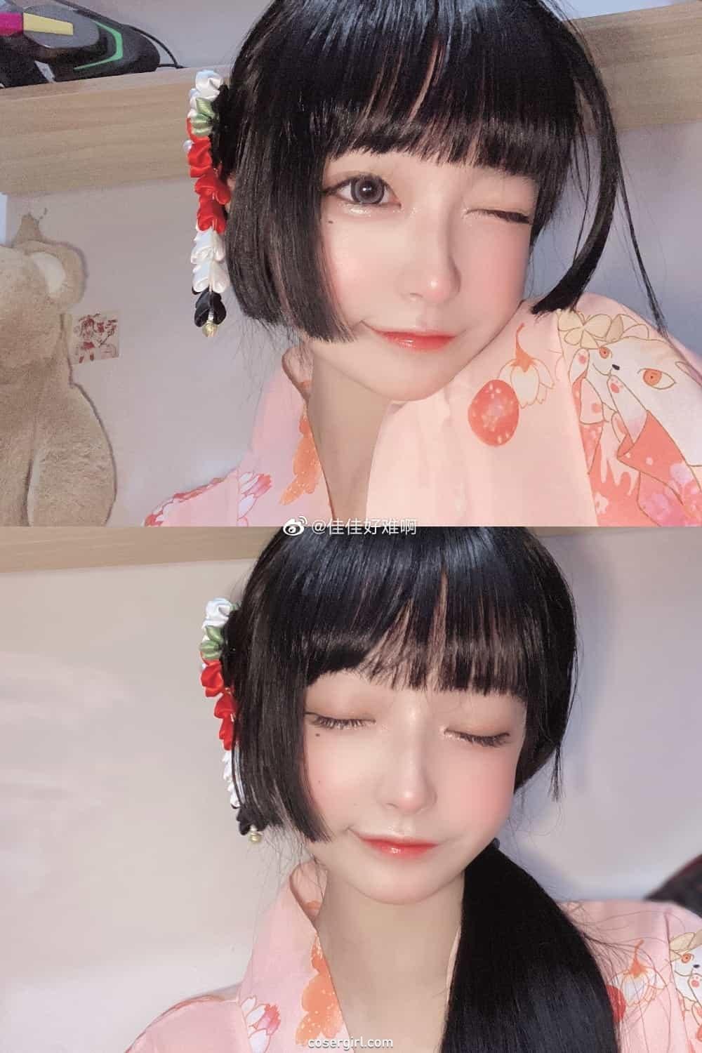 图片[5]-佳佳好难啊 VOL.03 艾米莉亚 + VOL.04 大头照 oxo - coser福利社-coser福利社