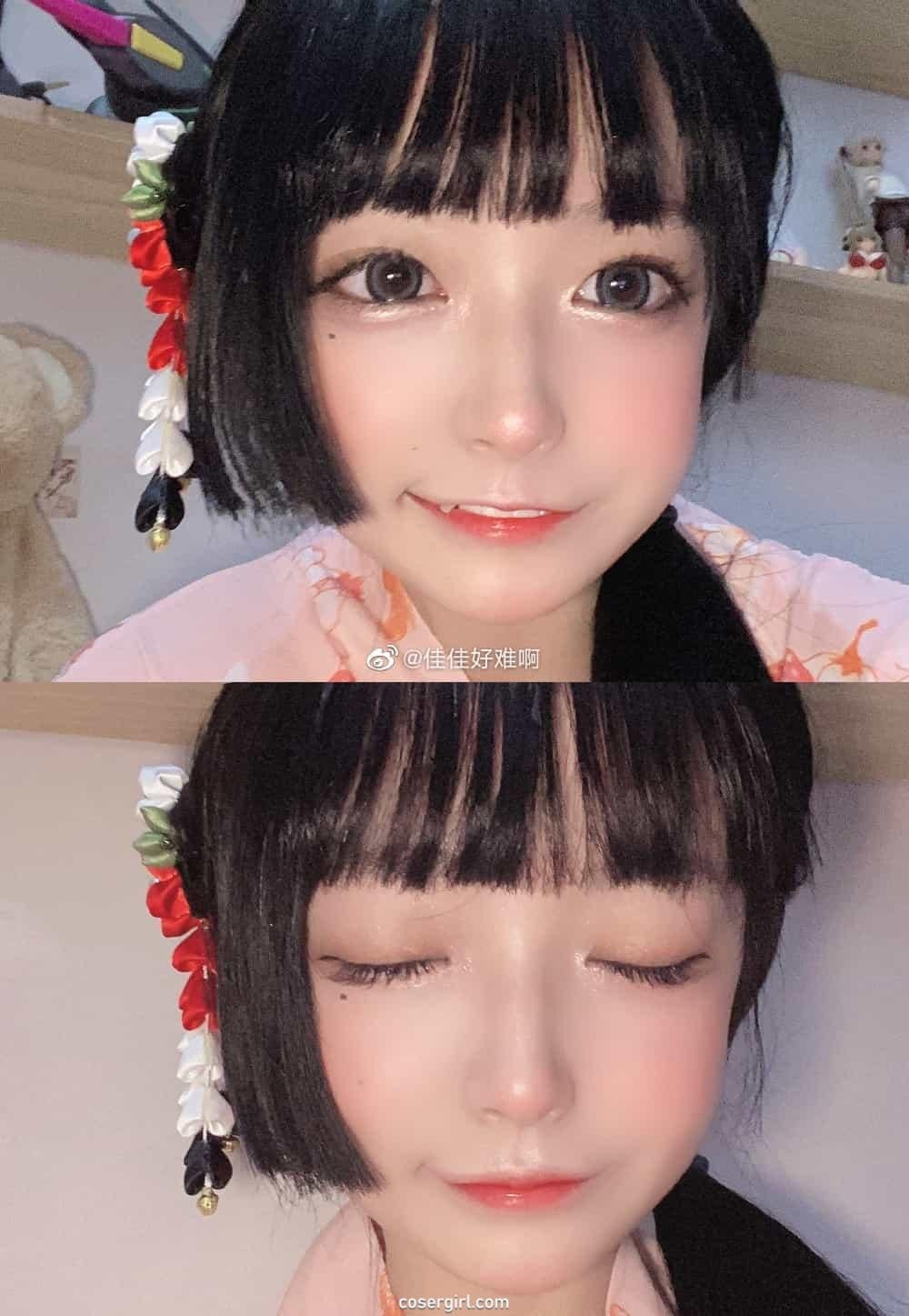 图片[6]-佳佳好难啊 VOL.03 艾米莉亚 + VOL.04 大头照 oxo - coser福利社-coser福利社