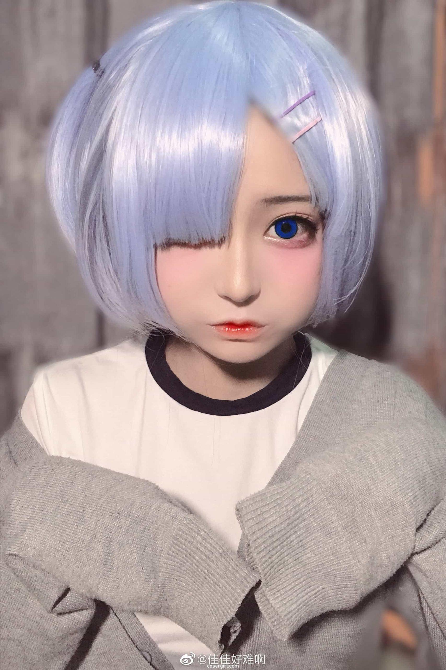 图片[3]-佳佳好难啊 VOL.09 蕾姆2 - coser福利社-coser福利社