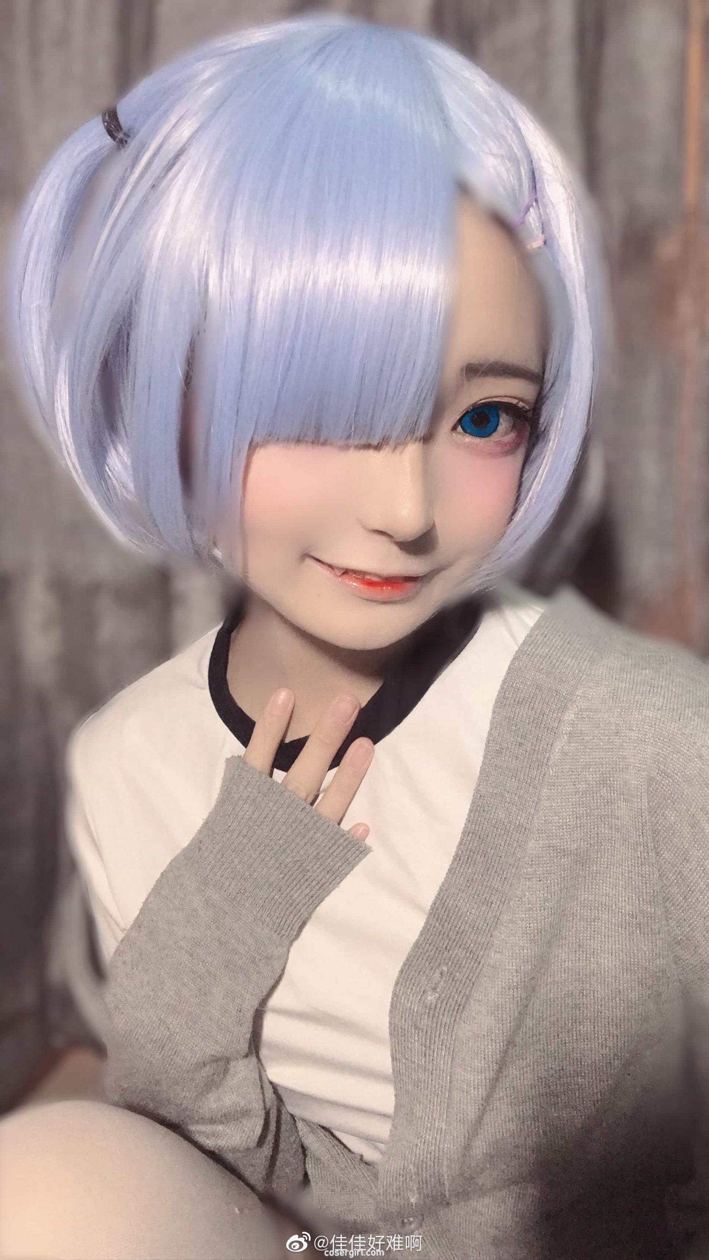 图片[6]-佳佳好难啊 VOL.09 蕾姆2 - coser福利社-coser福利社