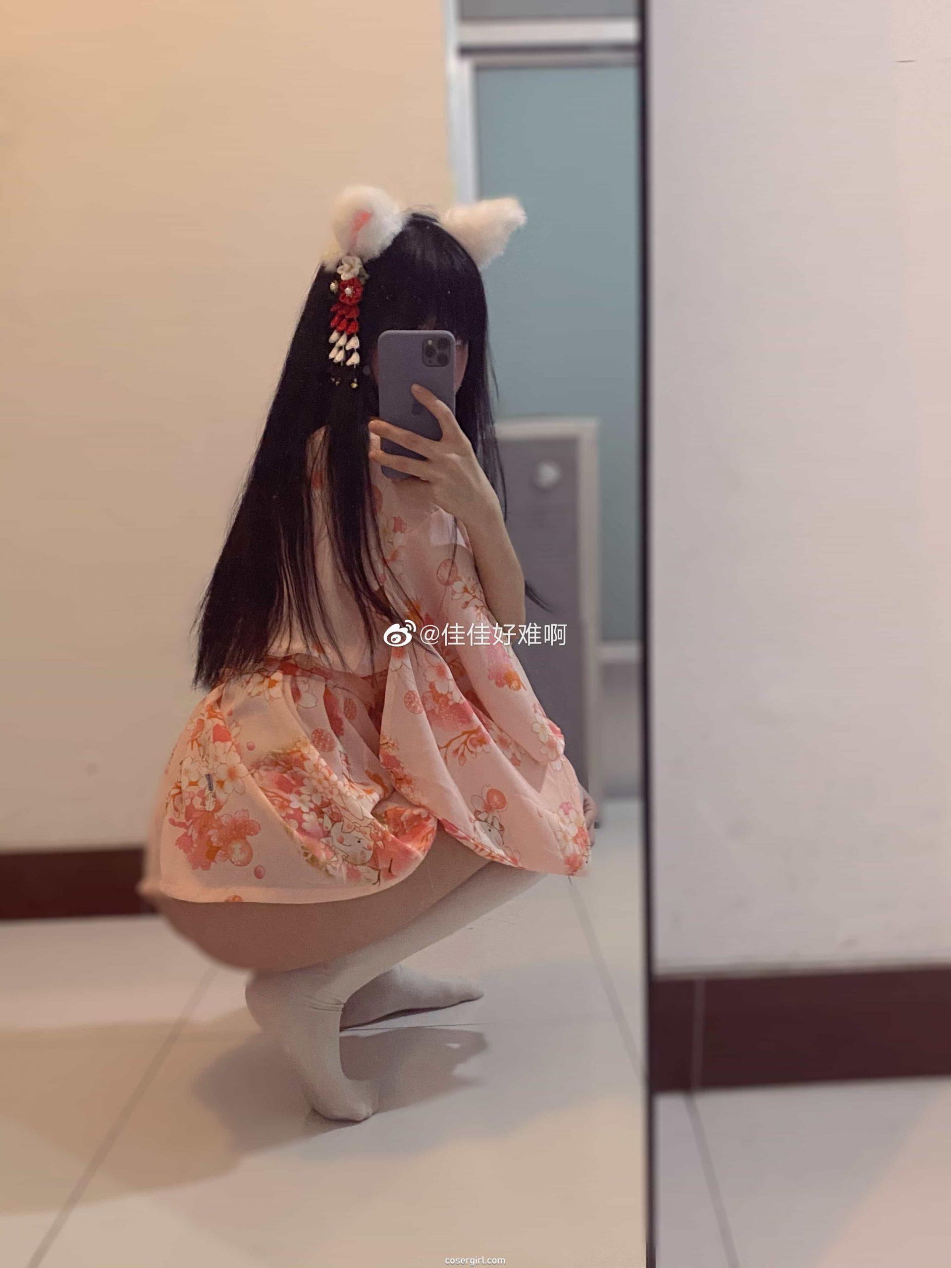 图片[3]-佳佳好难啊 VOL.12 亲亲 + VOL.13 神住在天上 我住在哪里呢 - coser福利社-coser福利社