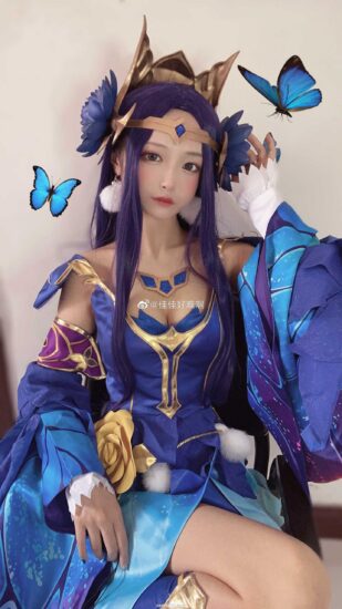 佳佳好难啊 VOL.19 王者荣耀貂蝉-coser福利社