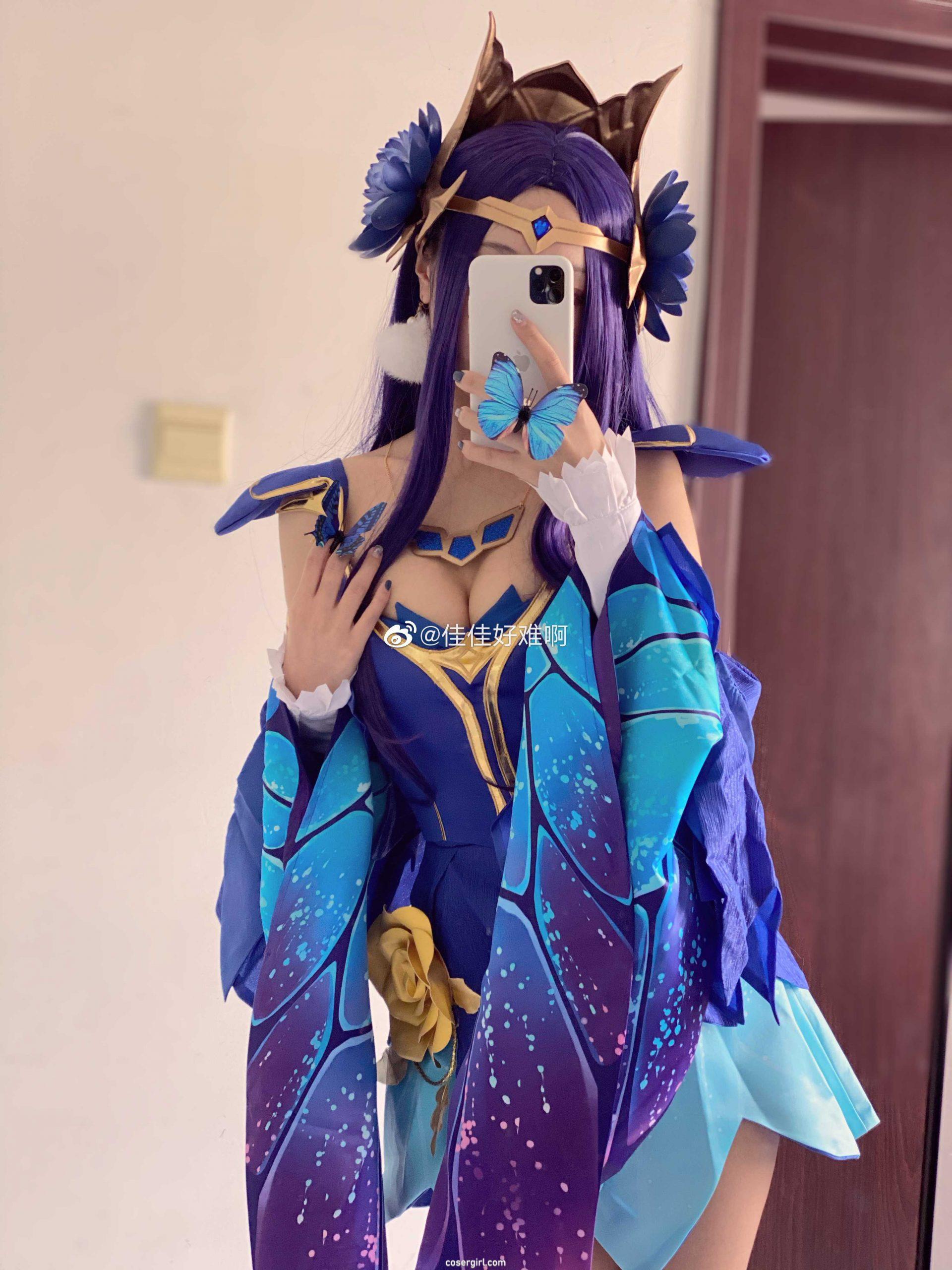 图片[3]-佳佳好难啊 VOL.19 王者荣耀貂蝉 - coser福利社-coser福利社