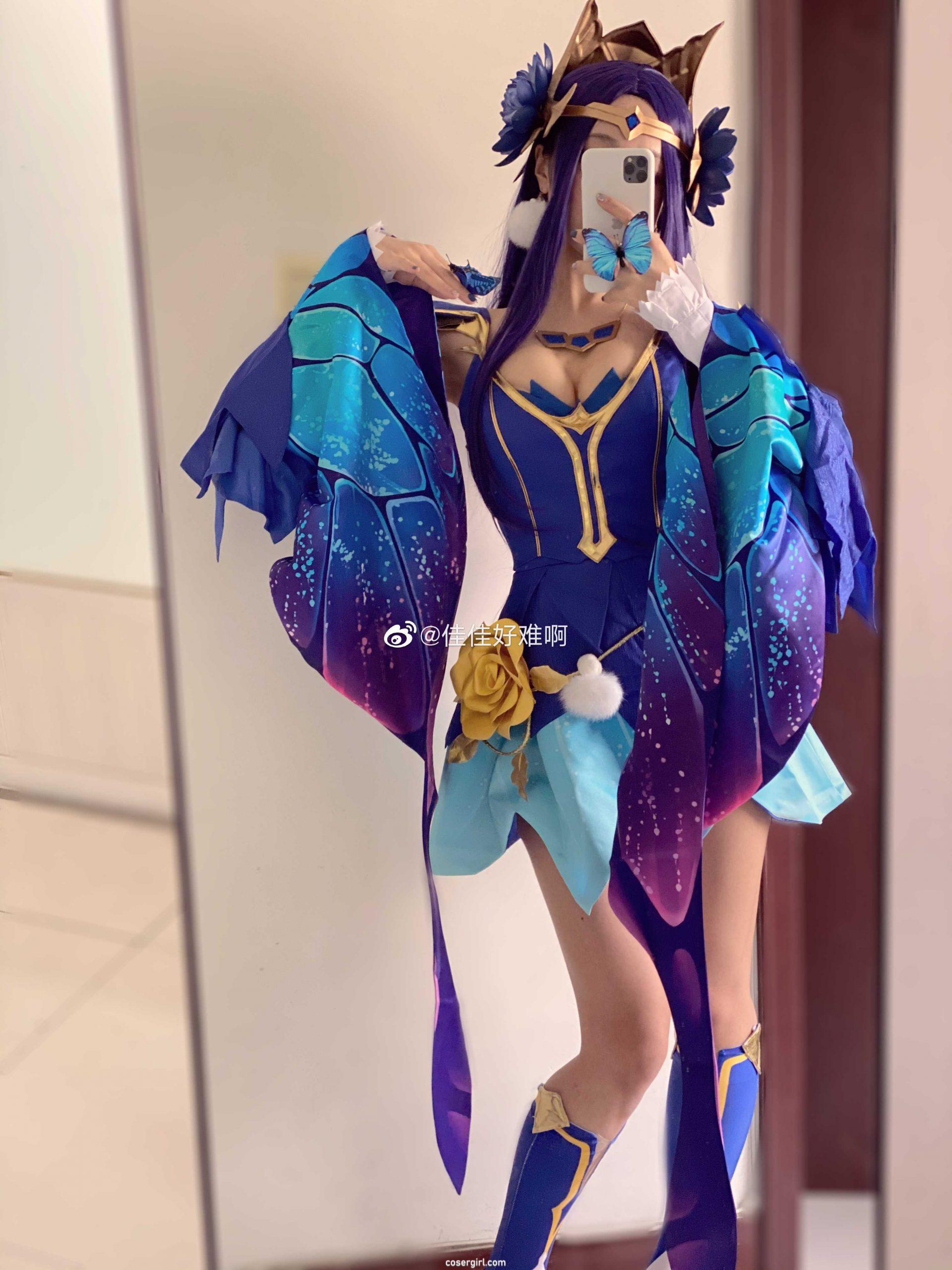 图片[5]-佳佳好难啊 VOL.19 王者荣耀貂蝉 - coser福利社-coser福利社