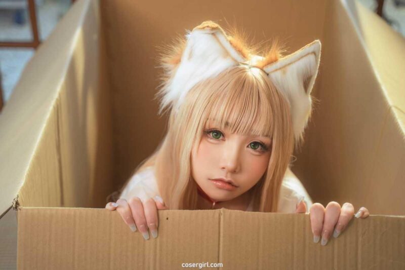 爆机少女喵小吉可爱猫娘COS《喵酱的一天》-coser福利社