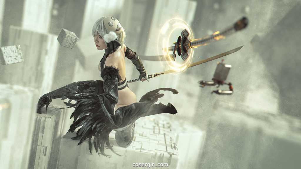 图片[2]-爆机少女喵小吉 -《尼尔机械纪元 人形兵器》 - coser福利社-coser福利社