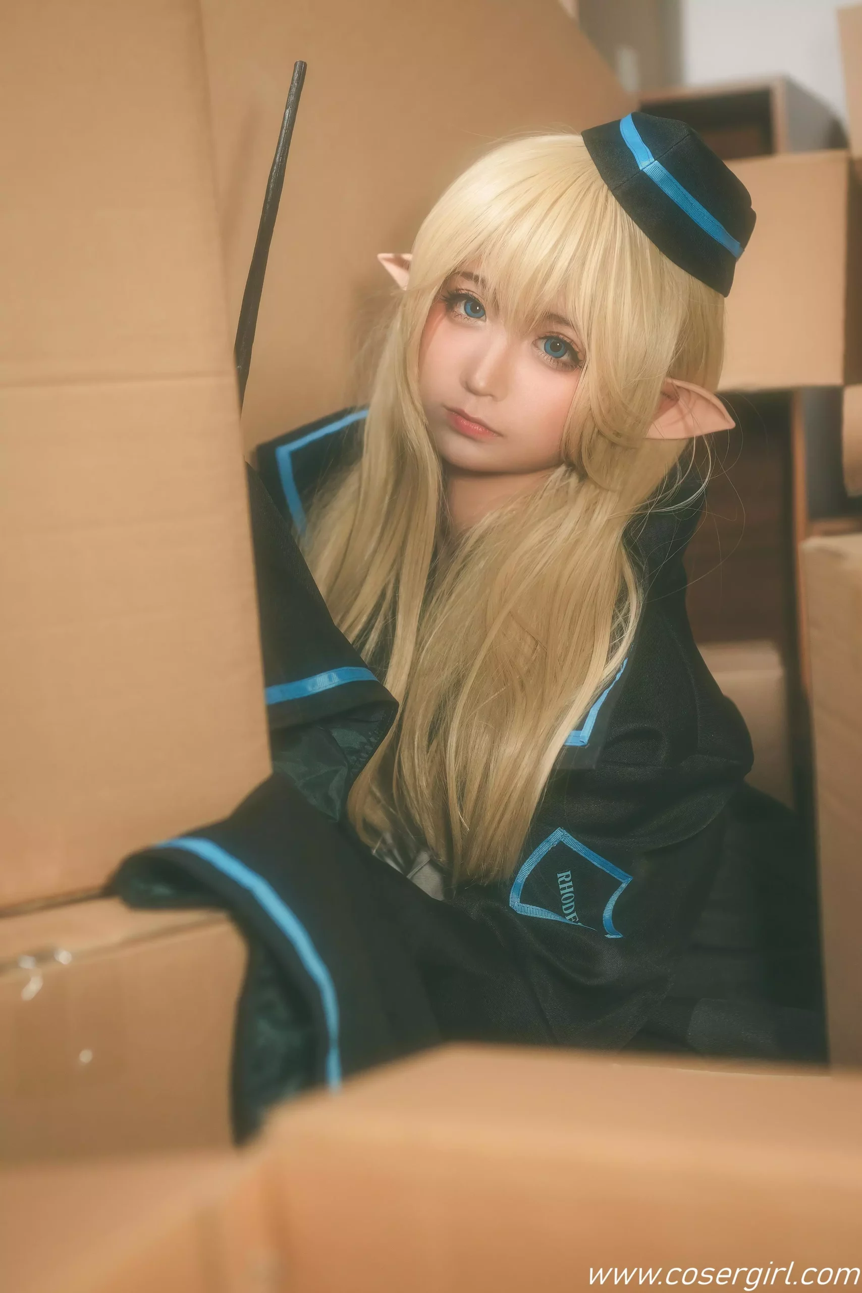 图片[4]-蠢沫沫《杜林Cosplay》 - 纸箱角落里的可爱JK少女 - coser福利社免费在线观看-coser福利社