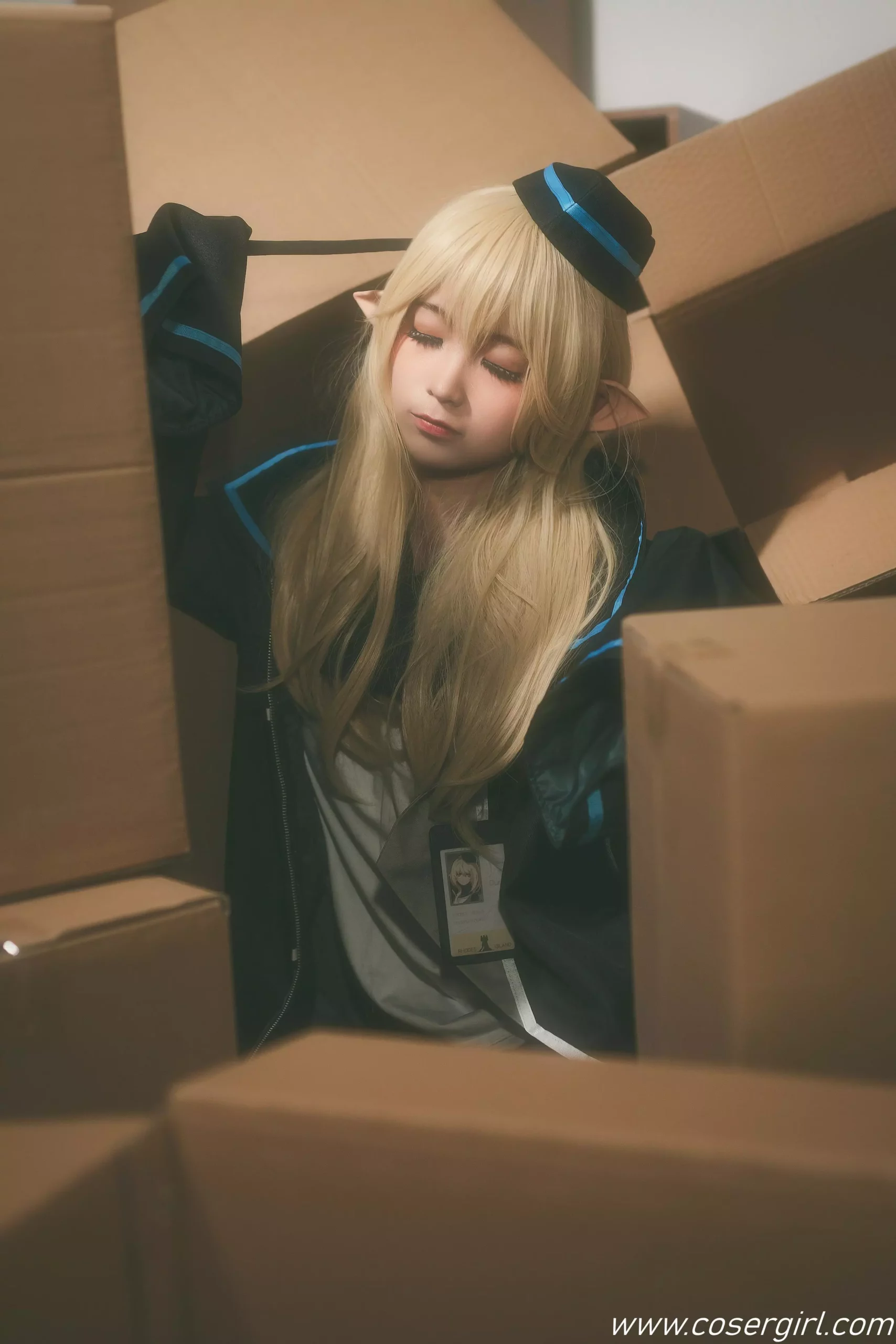 图片[5]-蠢沫沫《杜林Cosplay》 - 纸箱角落里的可爱JK少女 - coser福利社免费在线观看-coser福利社
