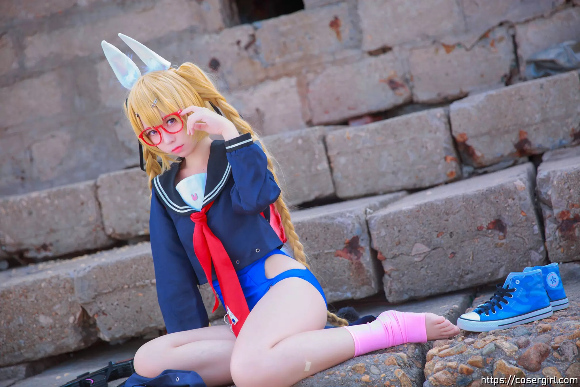 图片[3]-G44不会受伤 旋风校服 - coser福利社-coser福利社