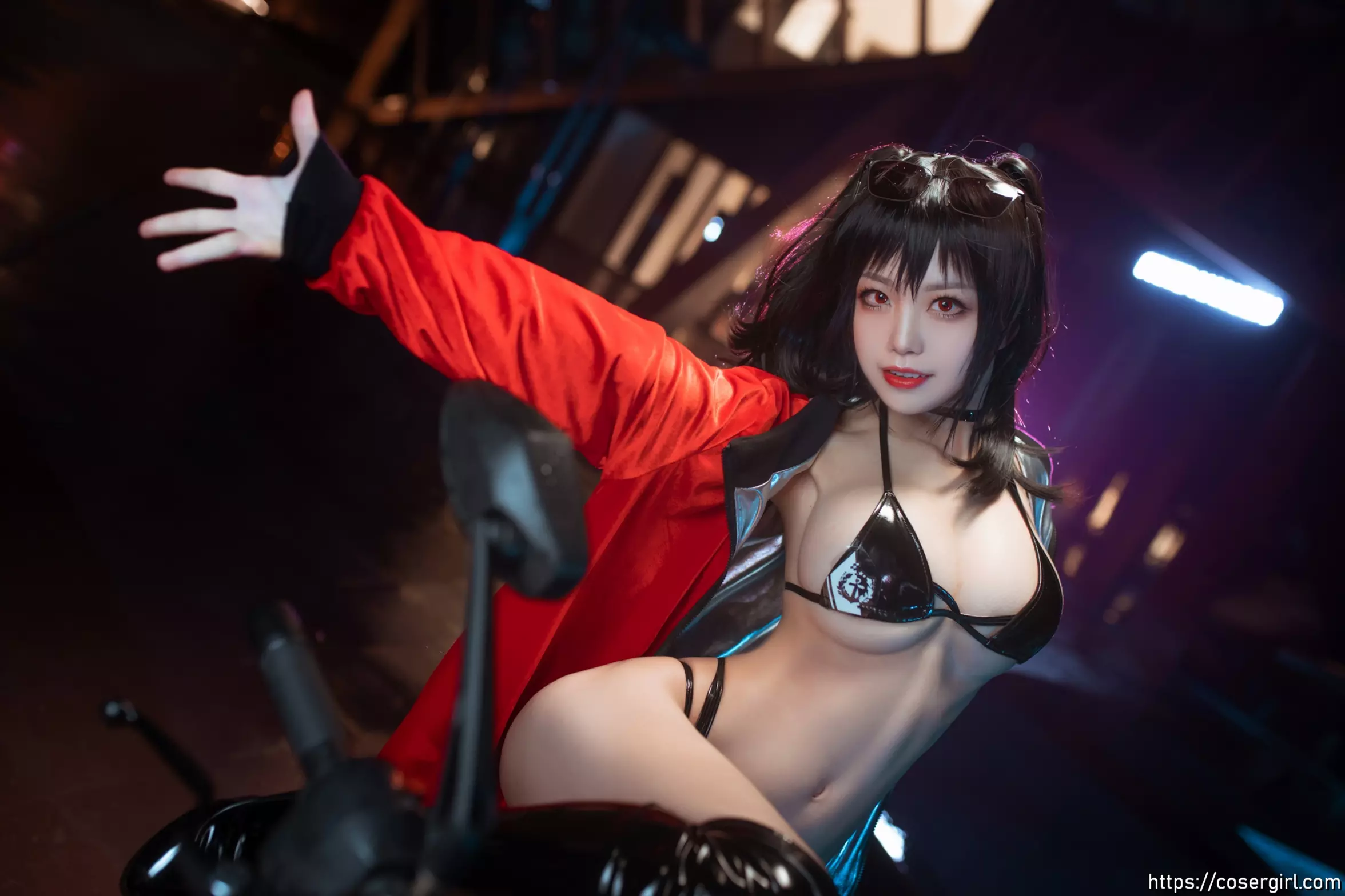 图片[2]-水淼Aqua 大凤机车少女 - coser福利社-coser福利社