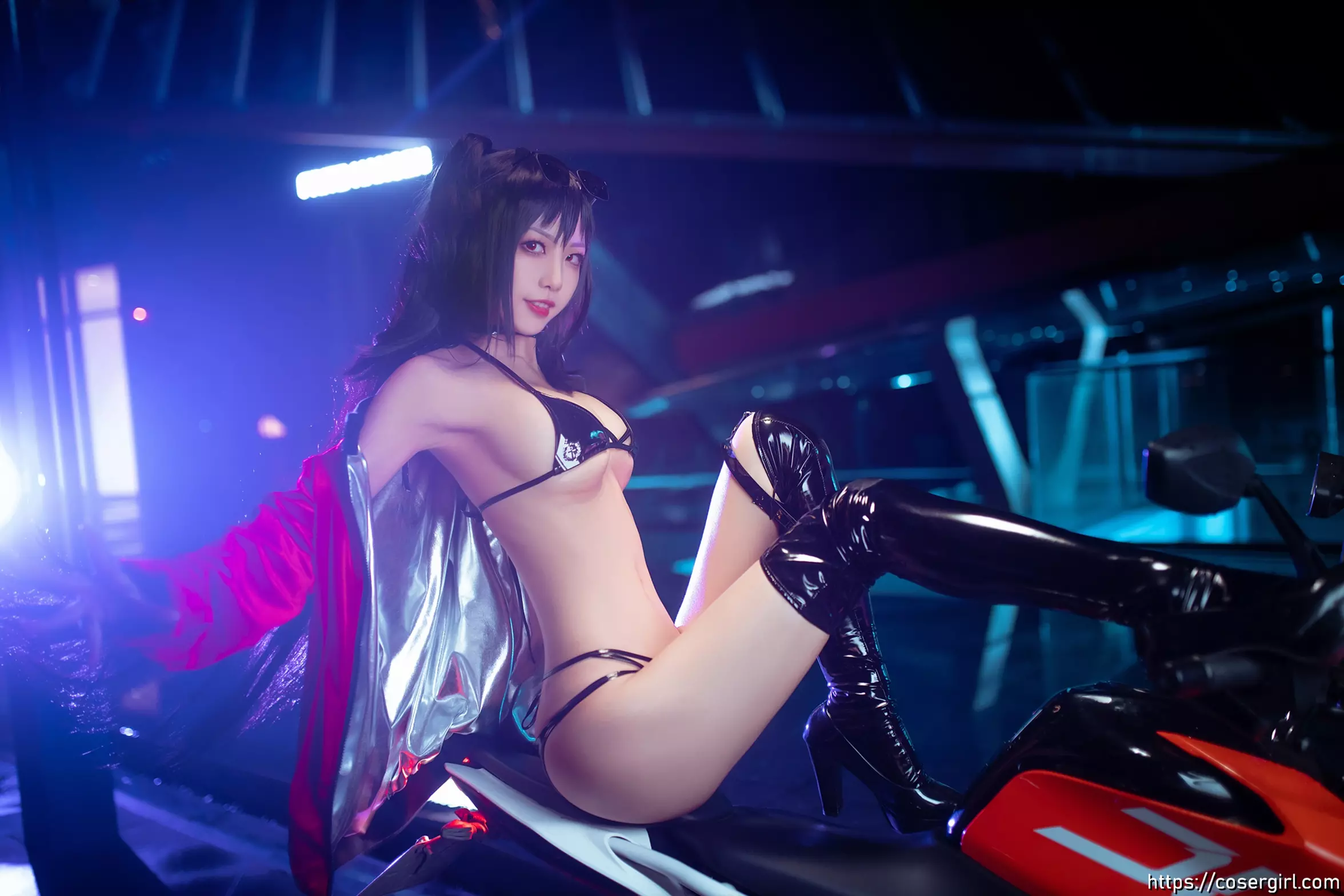 图片[6]-水淼Aqua 大凤机车少女 - coser福利社-coser福利社