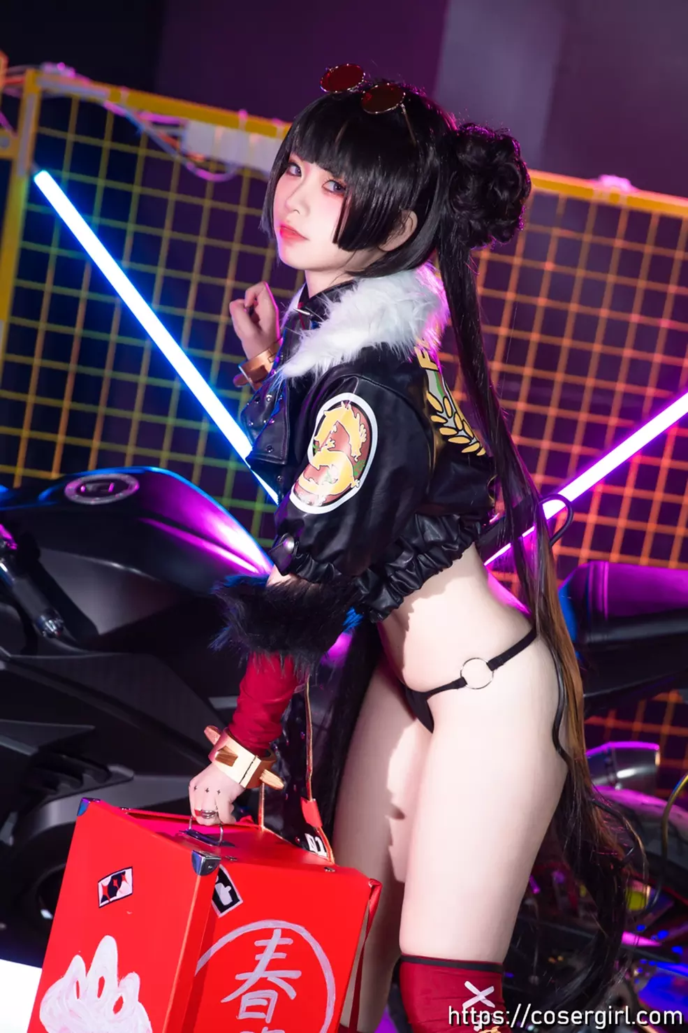 图片[6]-G44不会受伤 Vol.009 春鹏饺子外卖小妹 - coser福利社-coser福利社