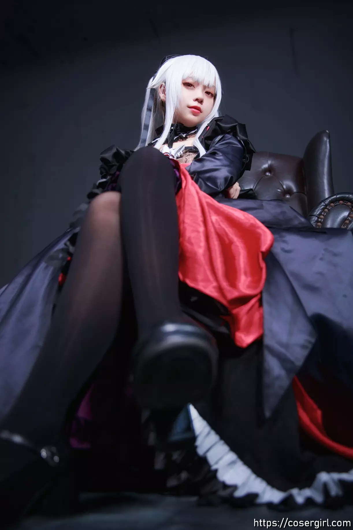 图片[3]-G44不会受伤 Vol.019 雾枝长裙 - coser福利社-coser福利社