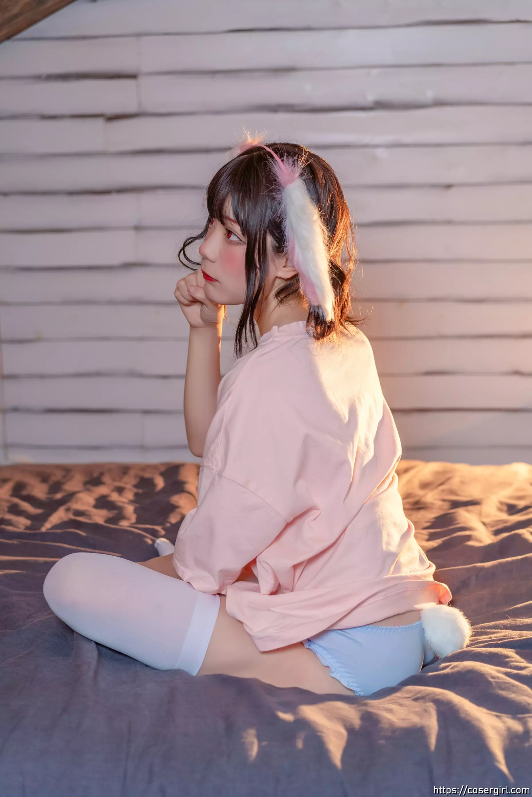 图片[2]-王胖胖u VOL.01 粉兔儿 - coser福利社-coser福利社