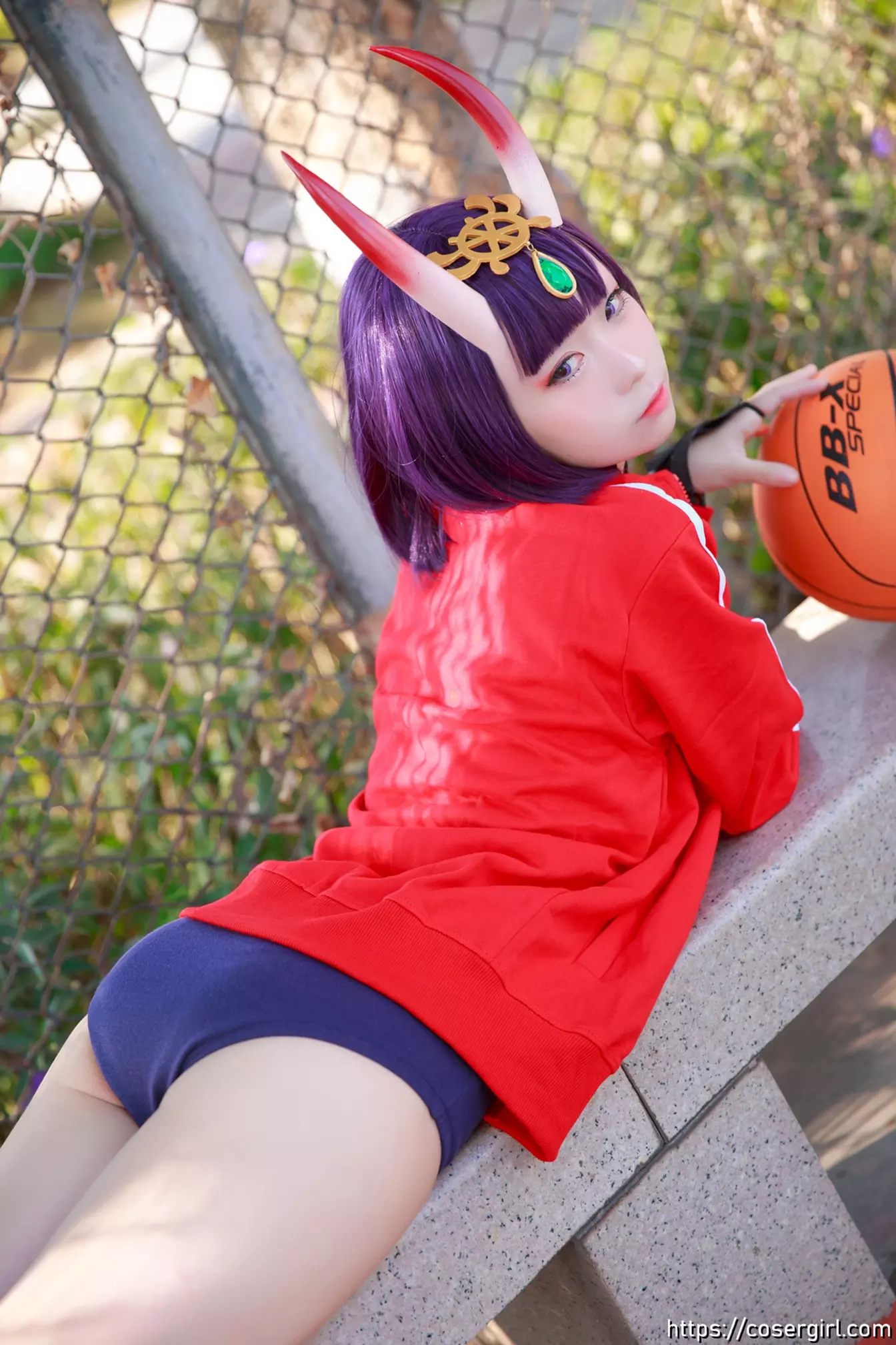 图片[7]-G44不会受伤 Vol.029 酒吞体操服 - coser福利社-coser福利社