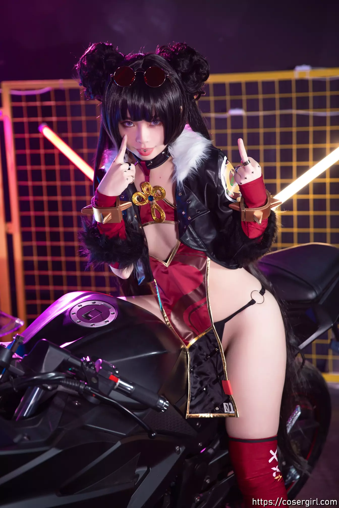 图片[5]-G44不会受伤 Vol.009 春鹏饺子外卖小妹 - coser福利社-coser福利社