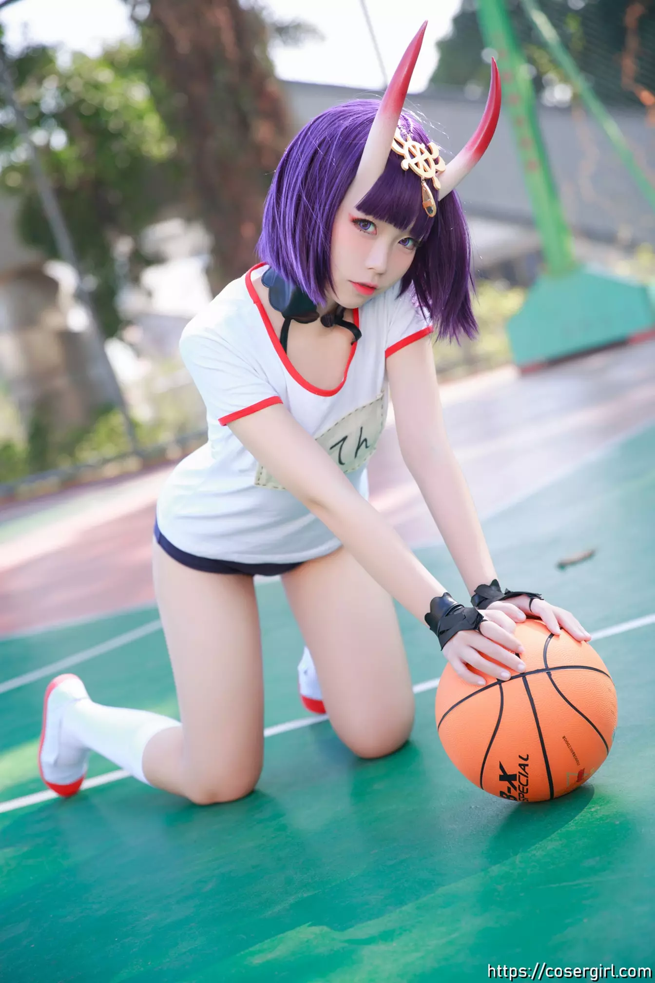 图片[4]-G44不会受伤 Vol.029 酒吞体操服 - coser福利社-coser福利社