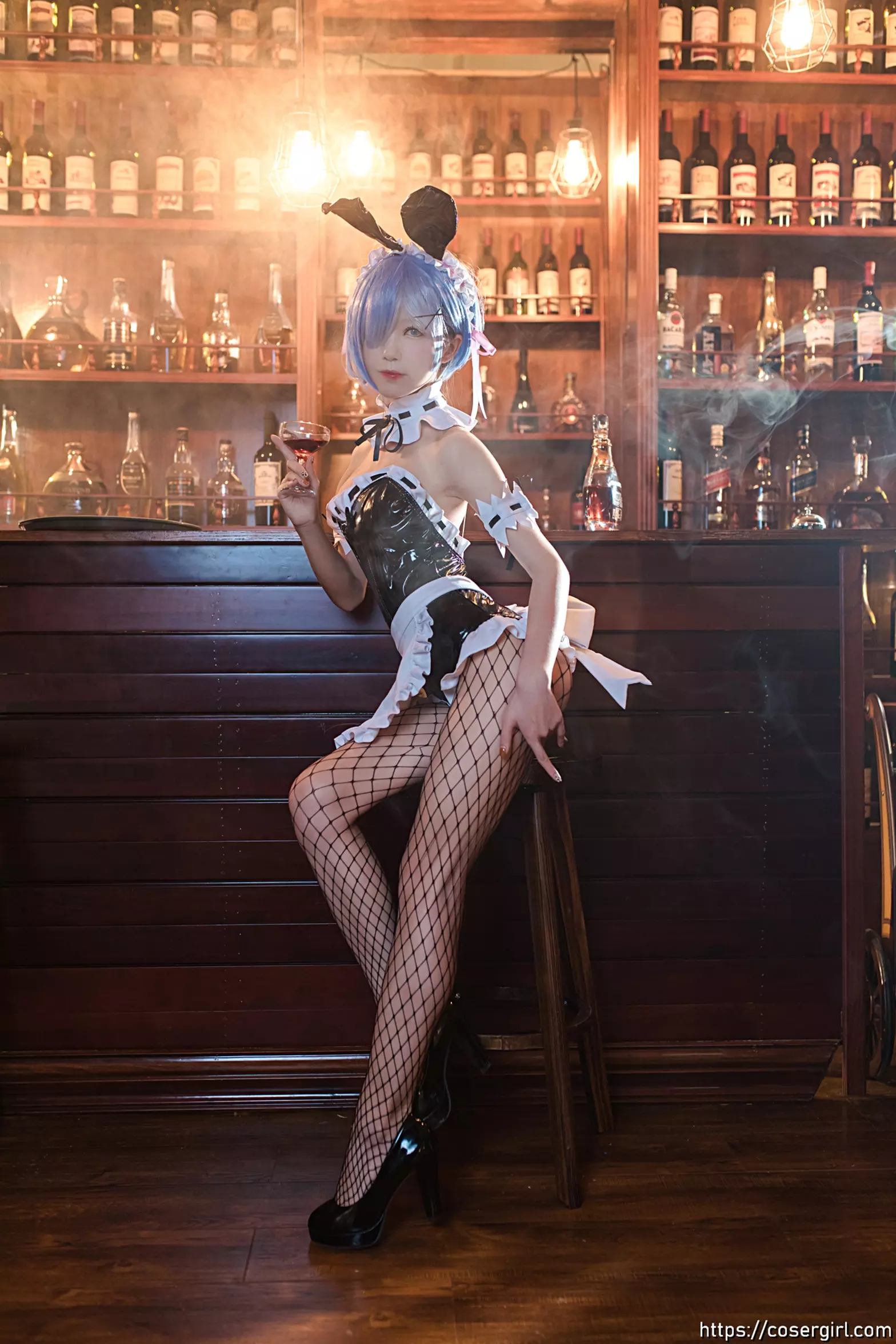 图片[5]-水淼Aqua 蕾姆 兔女郎 - coser福利社-coser福利社