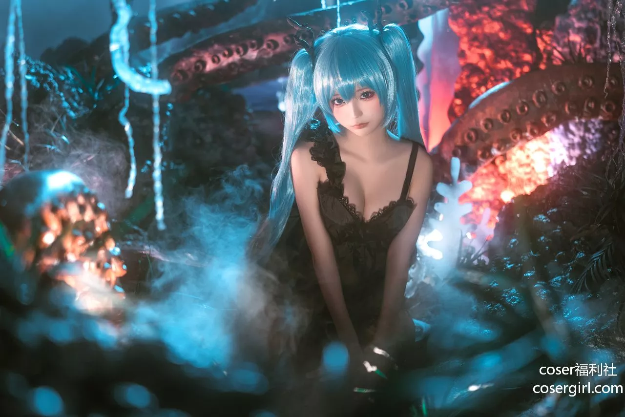 图片[5]-蠢沫沫 NO.200 初音 深海少女 - coser福利社-coser福利社