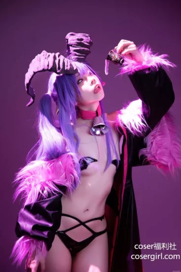 G44不会受伤 NO.069 咩咩子 - 恶魔与羊角的可爱结合-coser福利社