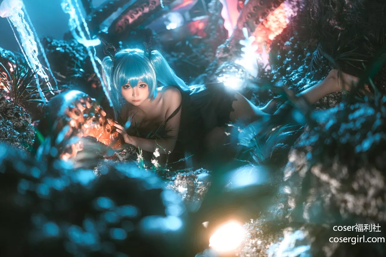 图片[17]-蠢沫沫 NO.200 初音 深海少女 - coser福利社-coser福利社