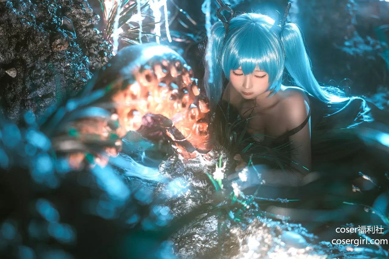 图片[19]-蠢沫沫 NO.200 初音 深海少女 - coser福利社-coser福利社