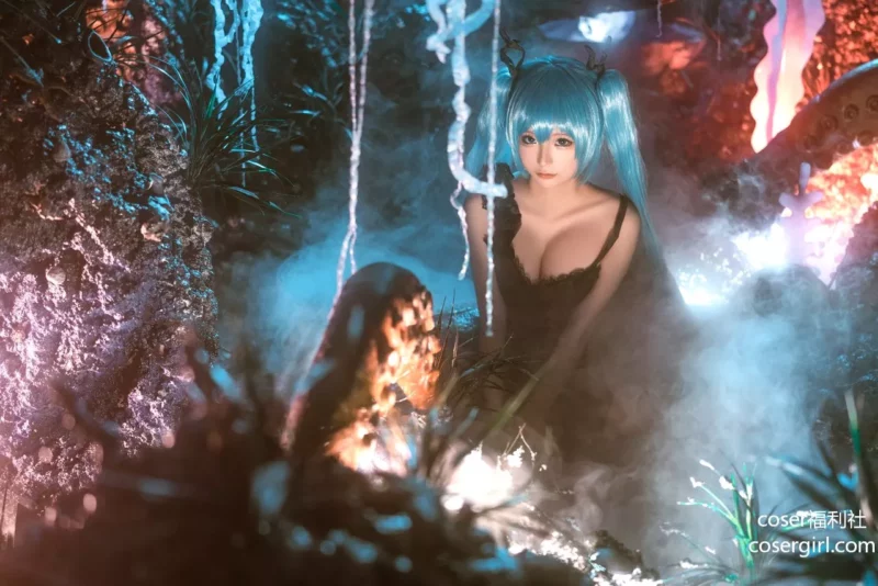 蠢沫沫 NO.200 初音 深海少女-coser福利社