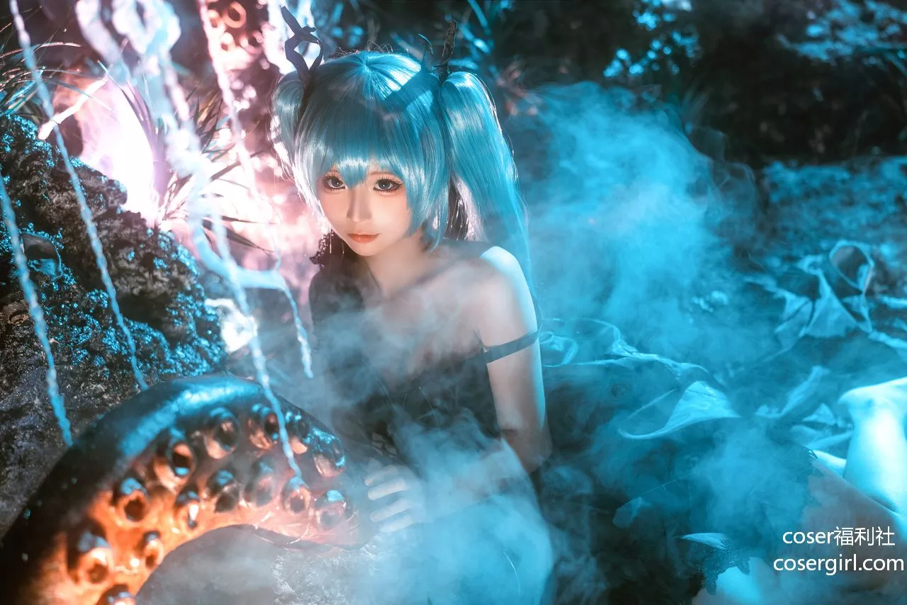 图片[14]-蠢沫沫 NO.200 初音 深海少女 - coser福利社-coser福利社