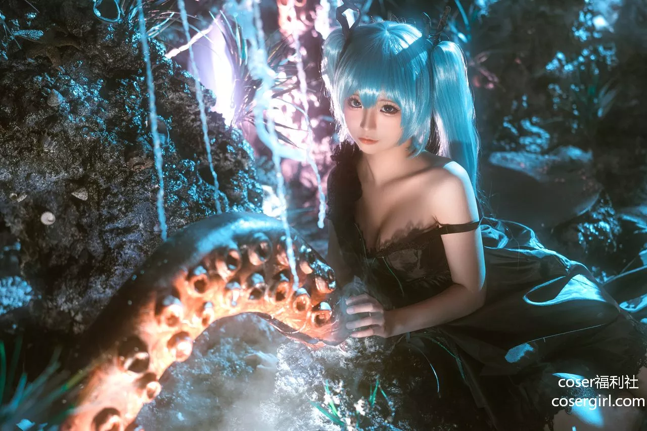 图片[13]-蠢沫沫 NO.200 初音 深海少女 - coser福利社-coser福利社