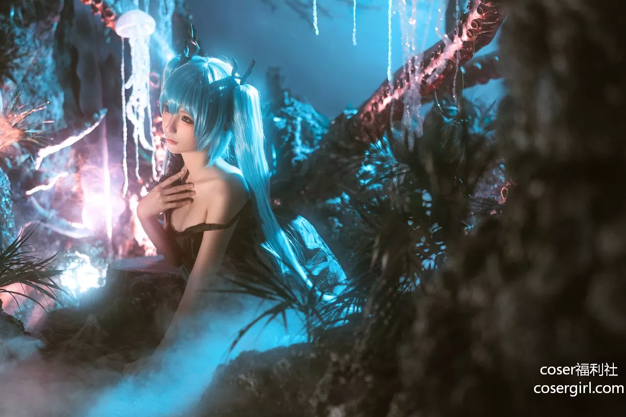 图片[6]-蠢沫沫 NO.200 初音 深海少女 - coser福利社-coser福利社