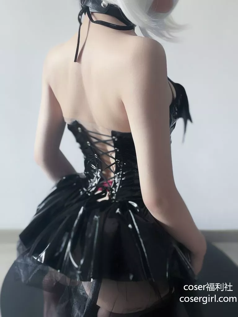 图片[9]-幼愛youmeko 吊带袜恶魔 - coser福利社-coser福利社