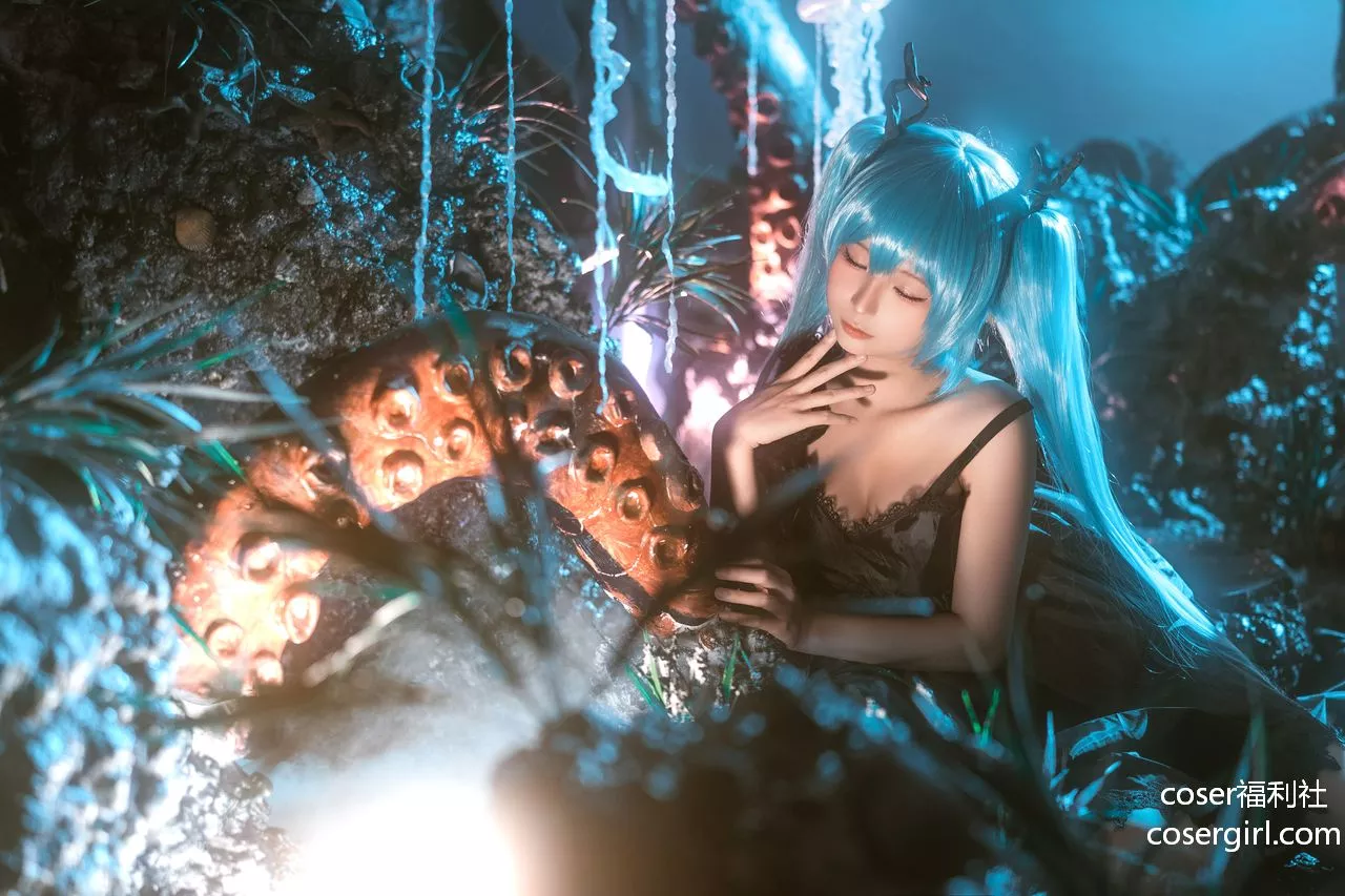 图片[9]-蠢沫沫 NO.200 初音 深海少女 - coser福利社-coser福利社