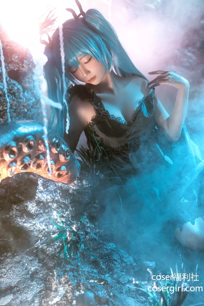 图片[10]-蠢沫沫 NO.200 初音 深海少女 - coser福利社-coser福利社