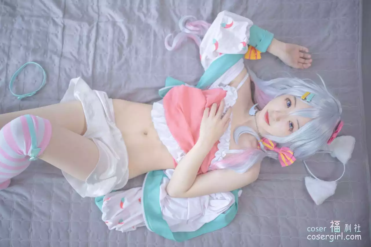图片[11]-SA_海藻酸钠 NO.004 神乐七奈 星期一的慵懒 - coser福利社-coser福利社