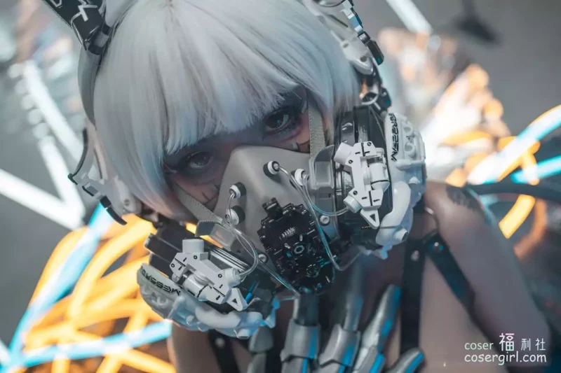 爆机少女喵小吉 赛博朋克-超梦-coser福利社