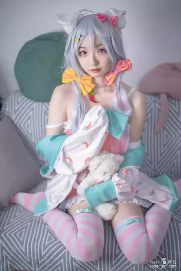 SA_海藻酸钠 NO.004 神乐七奈 星期一的慵懒-coser福利社