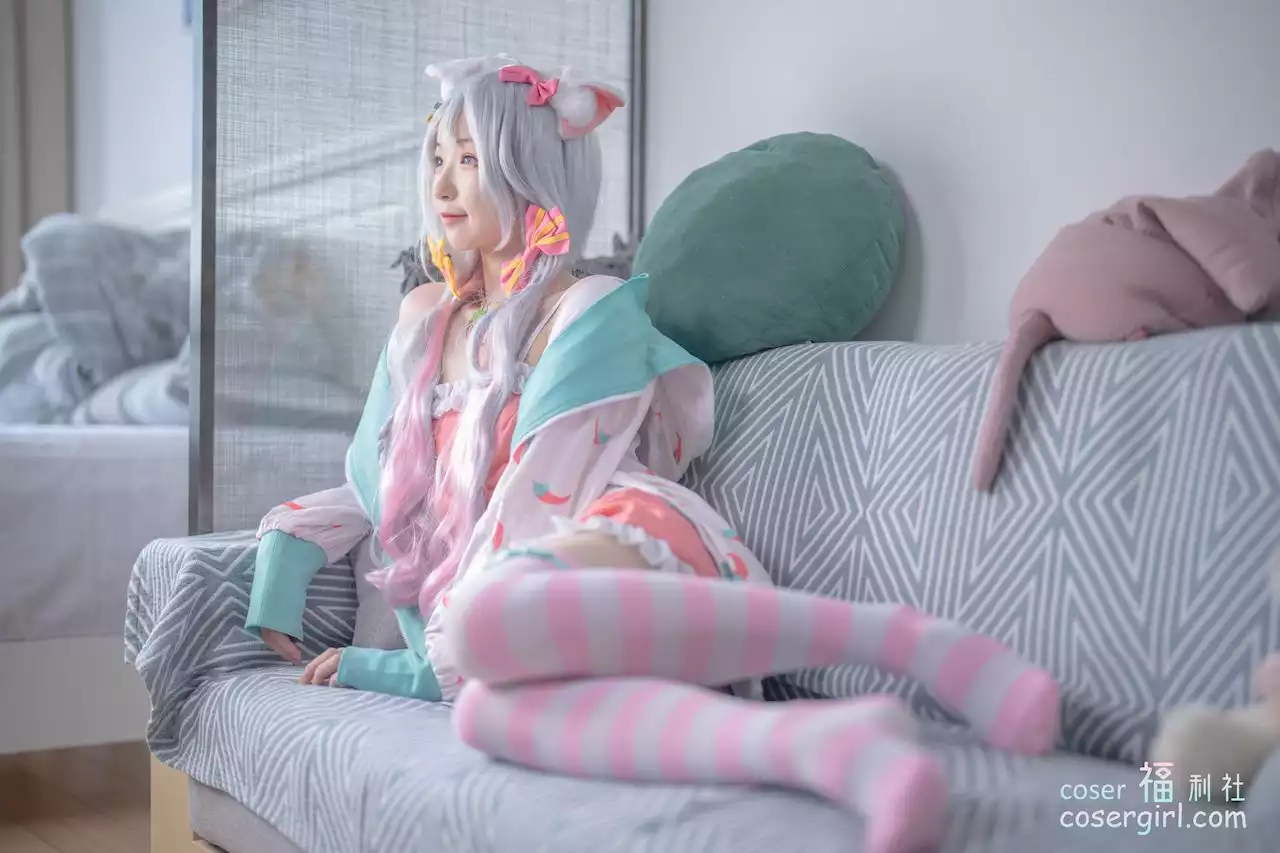 图片[7]-SA_海藻酸钠 NO.004 神乐七奈 星期一的慵懒 - coser福利社-coser福利社