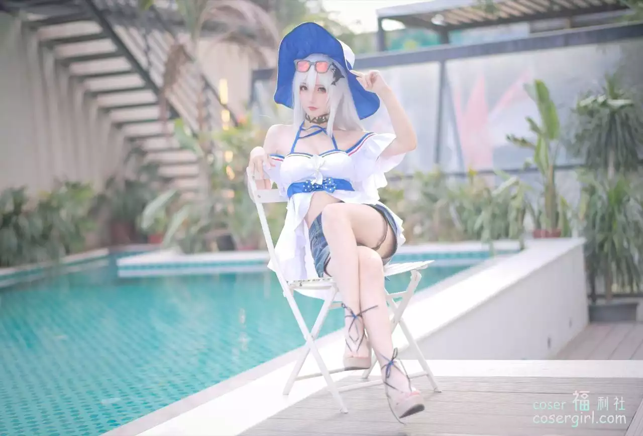 图片[3]-花柒Hana NO.023 斯卡蒂泳装 - coser福利社-coser福利社