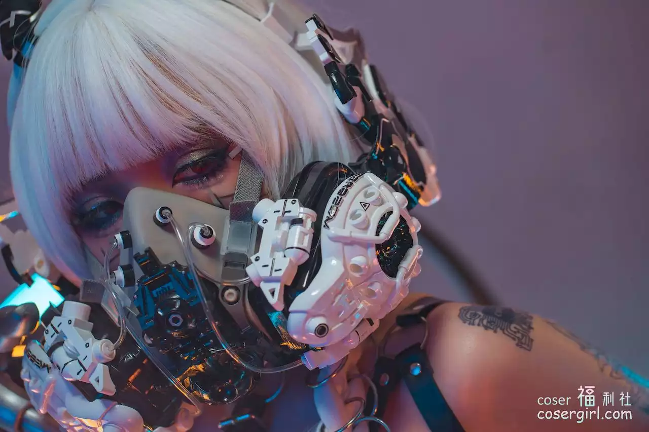图片[5]-爆机少女喵小吉 赛博朋克-超梦 - coser福利社-coser福利社