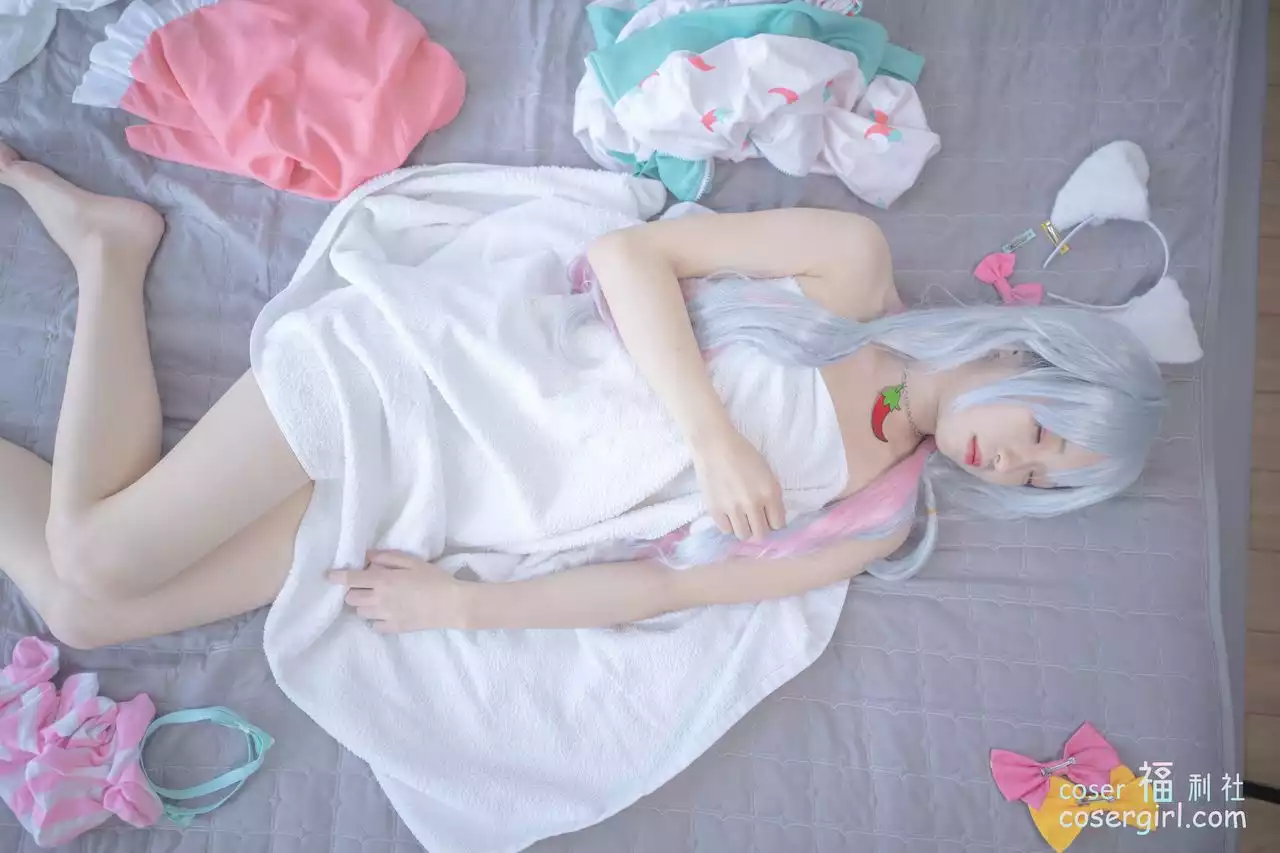 图片[12]-SA_海藻酸钠 NO.004 神乐七奈 星期一的慵懒 - coser福利社-coser福利社