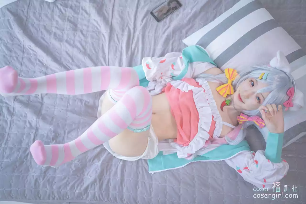 图片[10]-SA_海藻酸钠 NO.004 神乐七奈 星期一的慵懒 - coser福利社-coser福利社