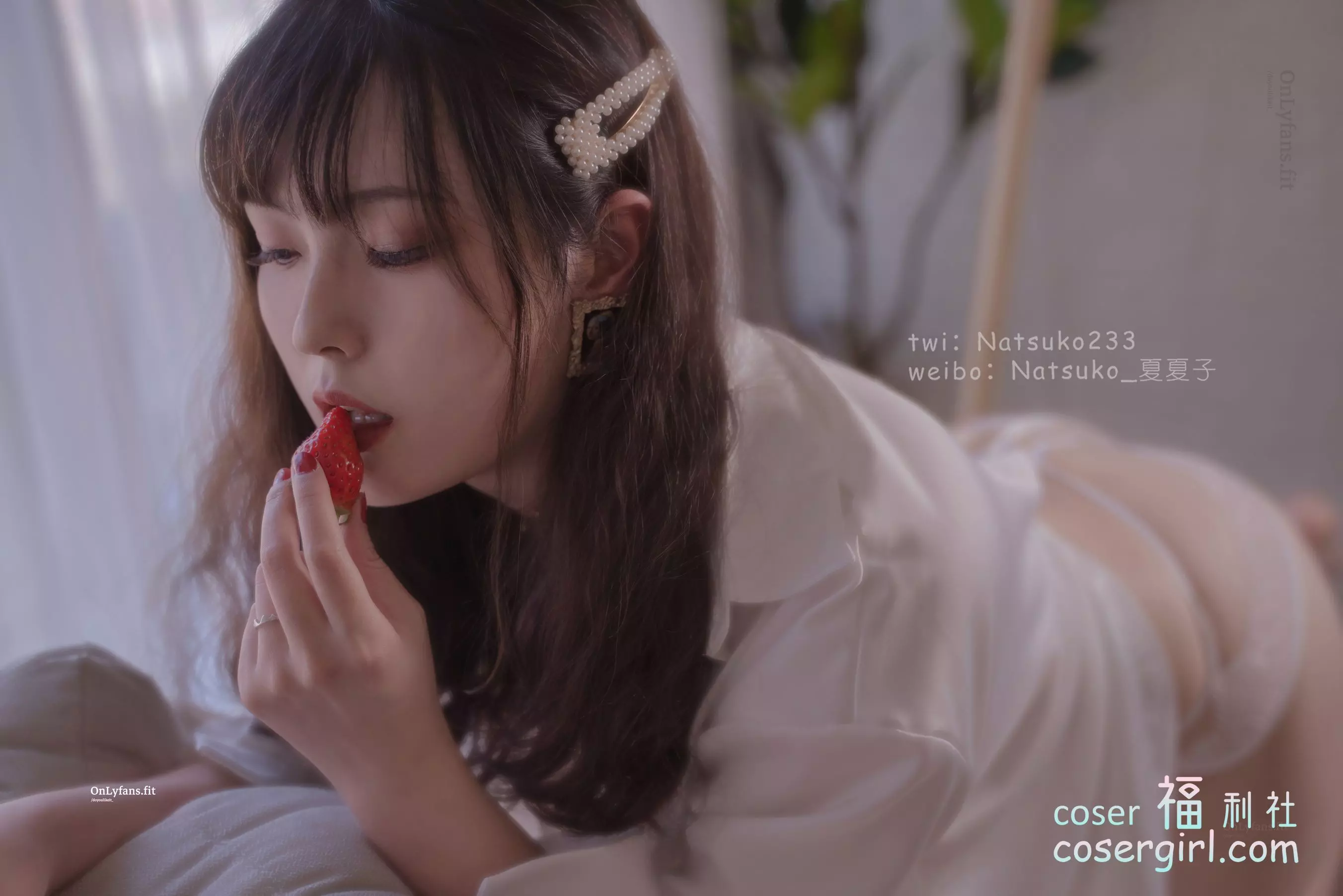 图片[3]-Natsuko夏夏子 男友衬衫 [35P] 美女写真欣赏 - coser福利社-coser福利社