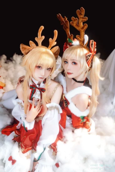 喵小吉 《Merry Cheistnas》圣诞特辑 美女写真图片-coser福利社