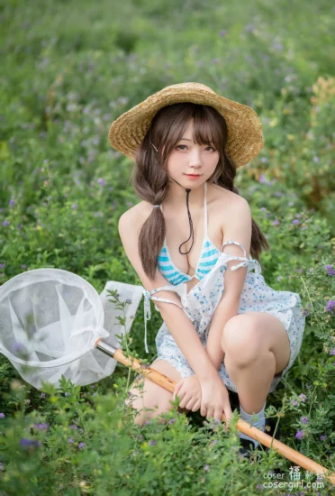 花铃 田野 美女写真图片欣赏-coser福利社