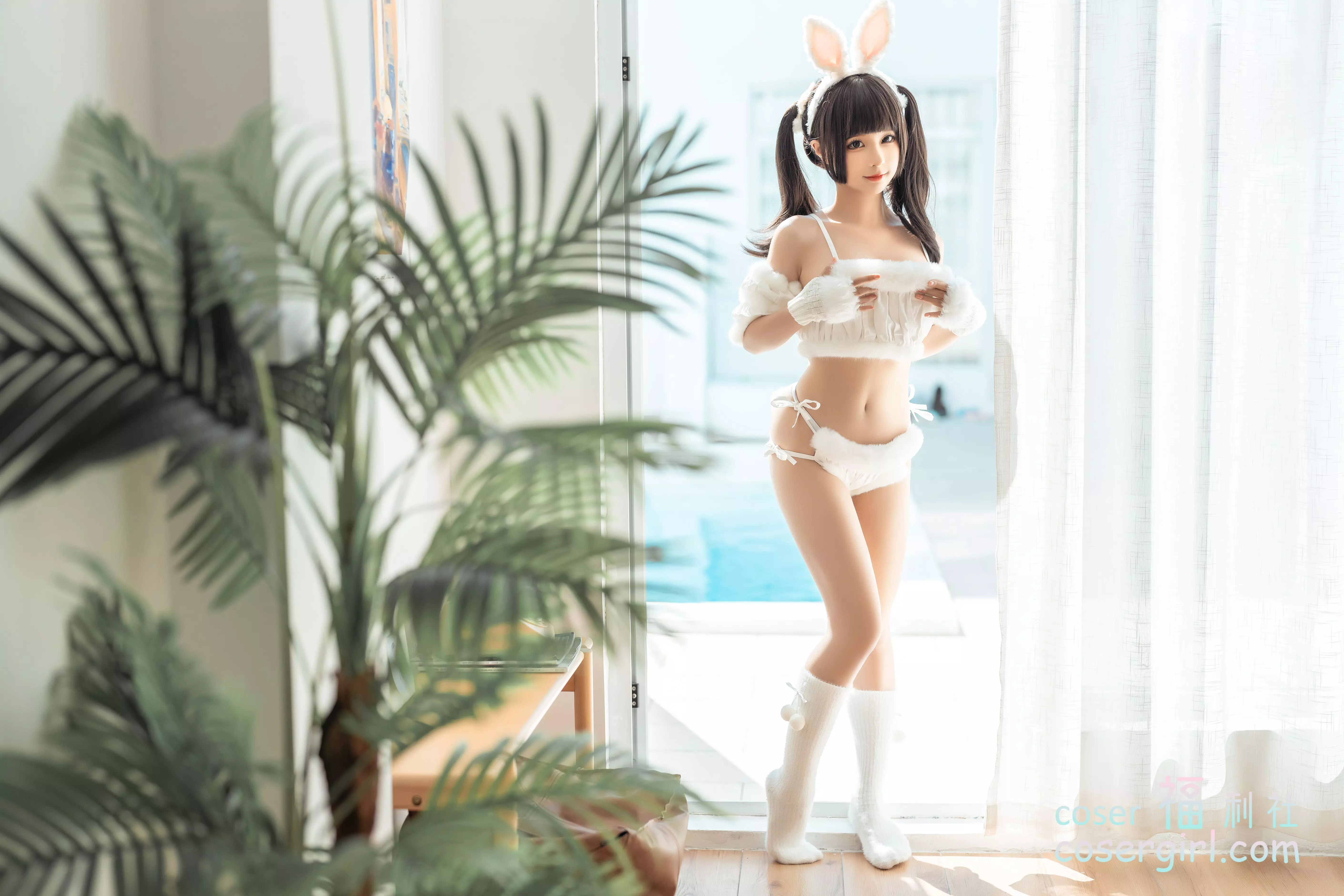 图片[4]-蠢沫沫 绵绵兔 美女写真图片欣赏 - coser福利社-coser福利社