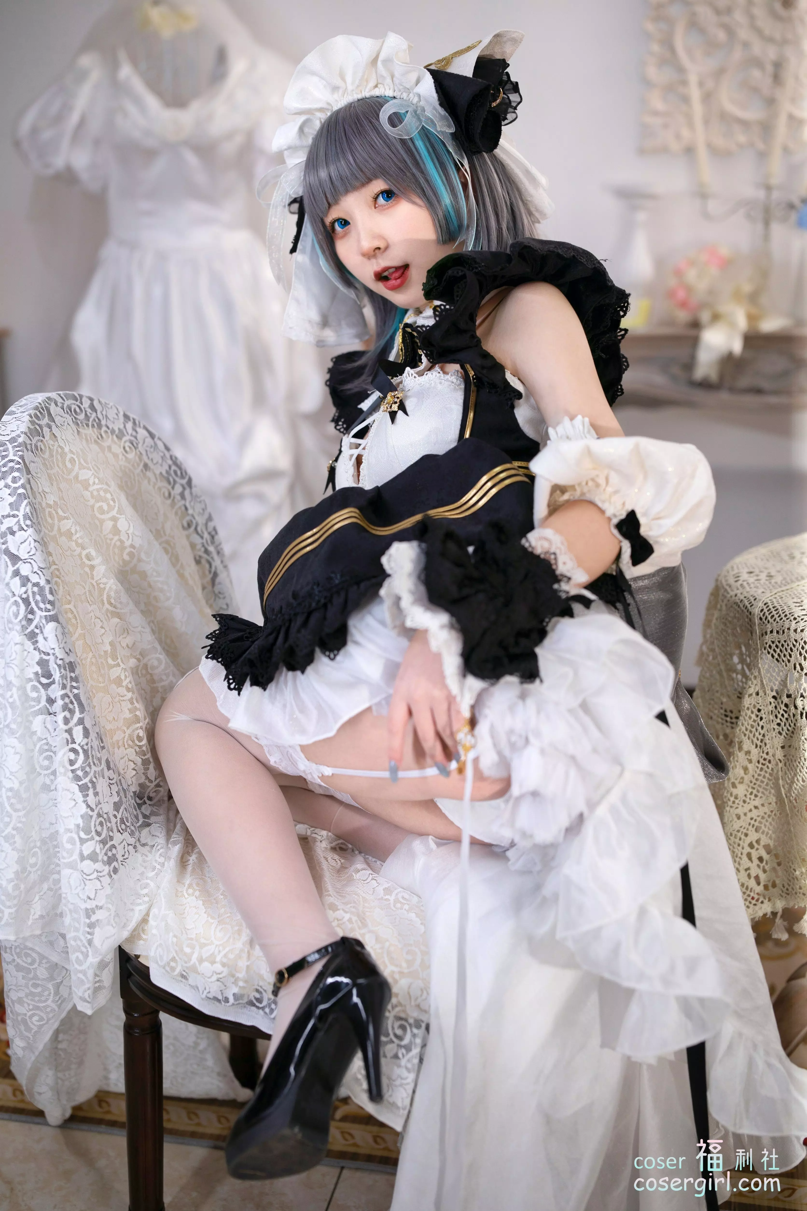 图片[1]-花铃 柴郡 美女写真图片欣赏 - coser福利社-coser福利社