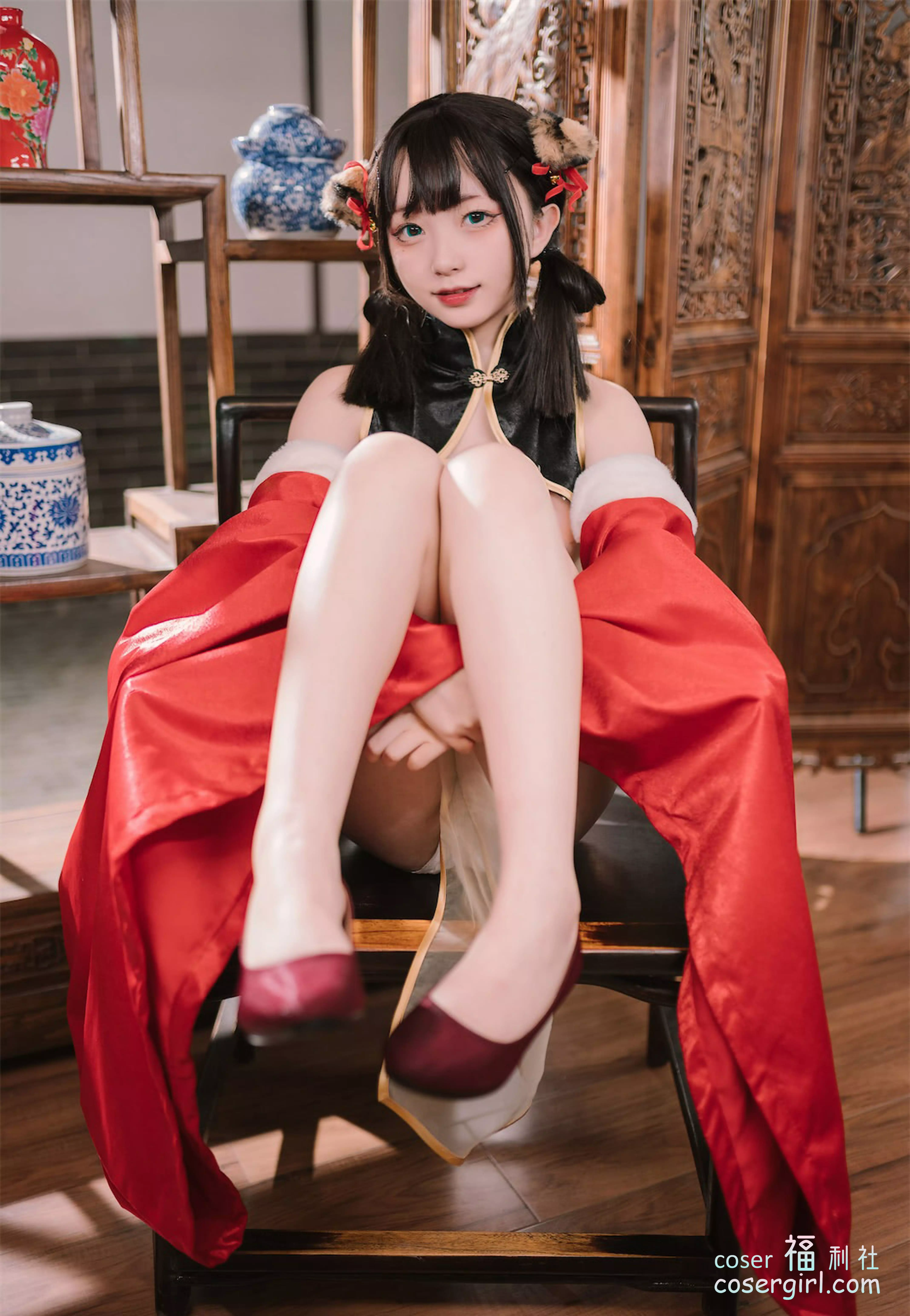 图片[2]-花铃 虎团团 美女写真图片欣赏 - coser福利社-coser福利社