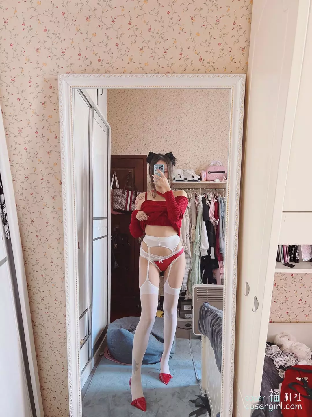 图片[2]-汐 圣诞特辑 美女写真图片欣赏 - coser福利社-coser福利社