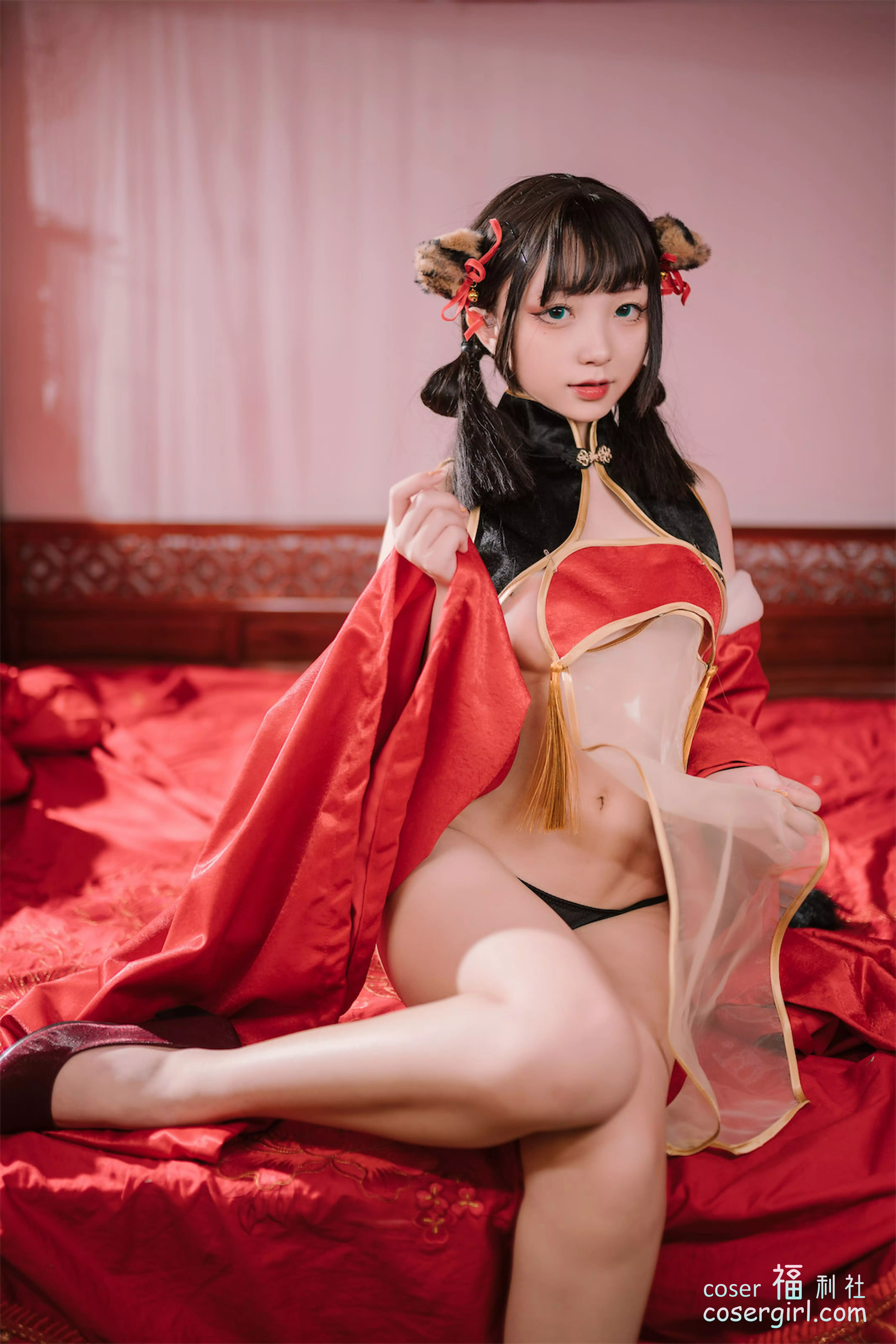 图片[8]-花铃 虎团团 美女写真图片欣赏 - coser福利社-coser福利社